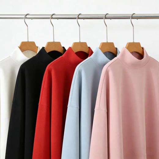 (72小时发货)时髦细绒情侣卫衣 ， 软糯到像被云朵包裹，-5℃穿它出门直接省掉羽绒服！ 商品图1