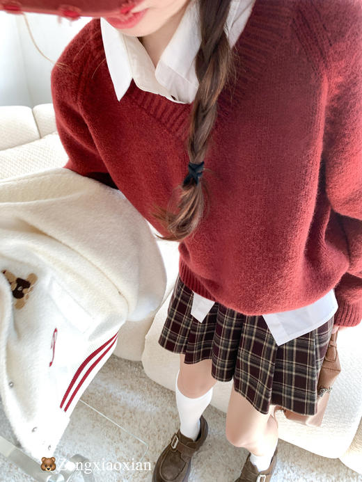 <曾小咸推荐>现货秒杀 ！微信超特价！韩系条纹棒球服夹棉外套 日常299.99 立减140 秒杀159.99！！ 商品图9