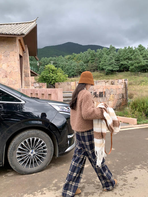 <曾小咸推荐>现货秒杀 ！微信超特价！复古毛毛外套 日常429.99 立减230 秒杀199.99！！打底衫 秒杀59.99！！ 商品图6