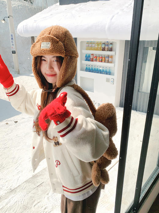 <曾小咸推荐>现货秒杀 ！微信超特价！韩系条纹棒球服夹棉外套 日常299.99 立减140 秒杀159.99！！ 商品图14