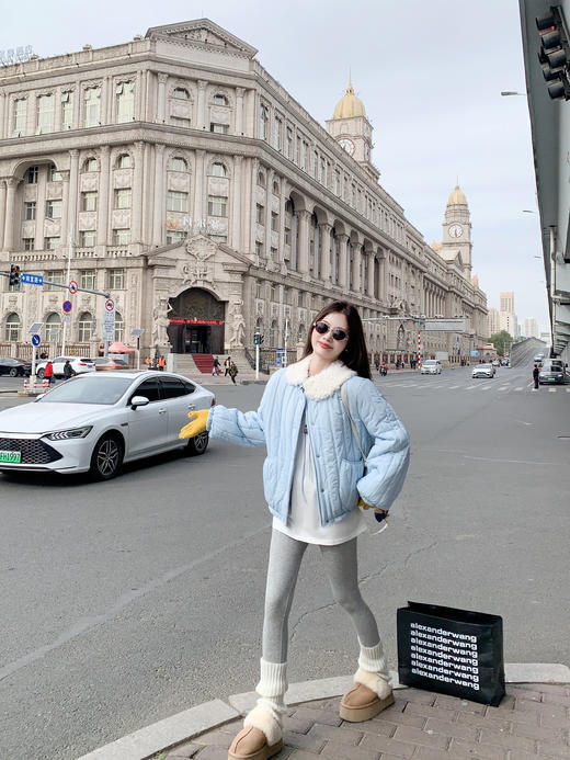 <曾小咸推荐>现货秒杀 ！微信超特价！韩系格子双面穿棉服 日常329.99 立减160 秒杀169.99！！ 商品图13