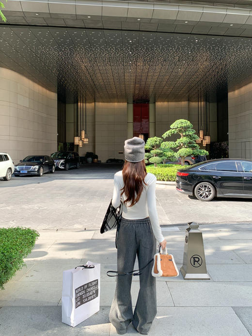 <曾小咸推荐>现货秒杀 ！微信超特价！韩系抽绳直筒休闲裤 日常189.99 立减100 秒杀89.99！！ 商品图10