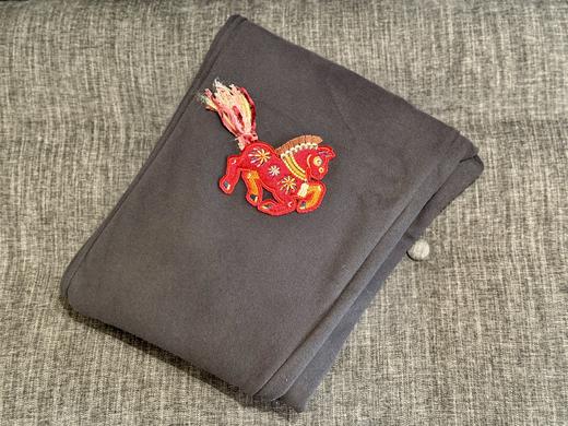 利马出发长裤，男女童秋冬新款年衣长裤，国风加绒宝宝运动保暖舒适 商品图1