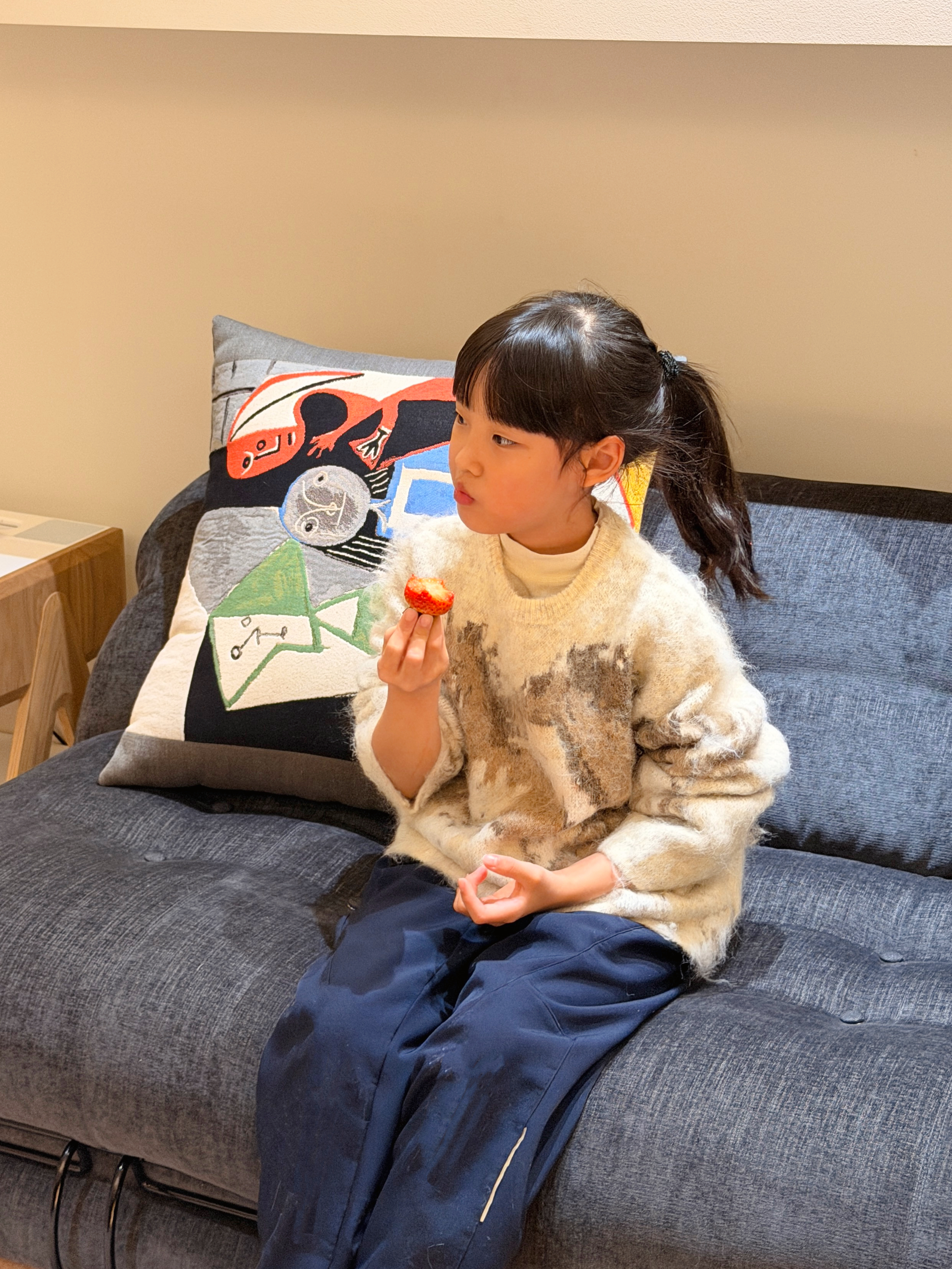 大展鸿图毛衣，冬装新款亲子毛衣，徐悲鸿艺术元素融入日常穿搭，展现独特品味