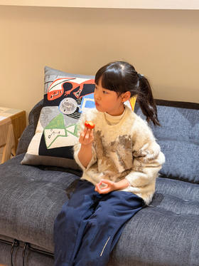 大展鸿图毛衣，冬装新款亲子毛衣，徐悲鸿艺术元素融入日常穿搭，展现独特品味