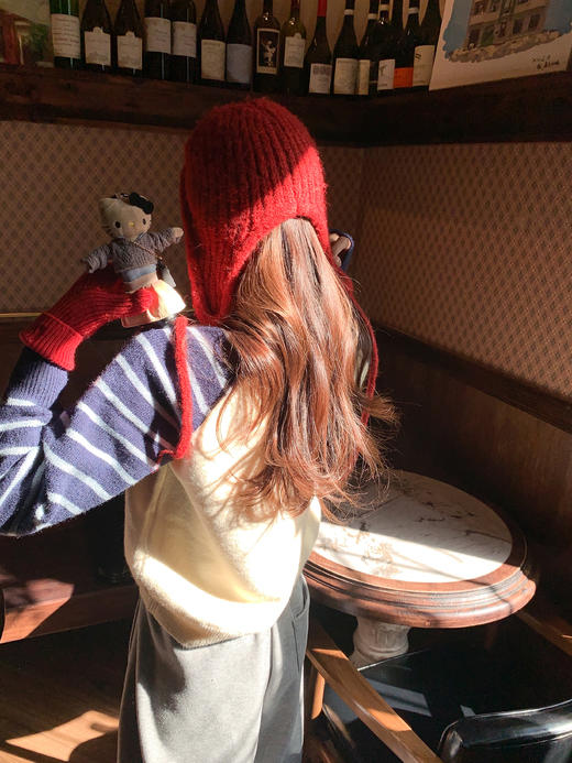 <曾小咸推荐>现货秒杀 ！微信超特价！韩系拼接条纹毛衣 日常189.99 立减100 秒杀89.99！！ 商品图8