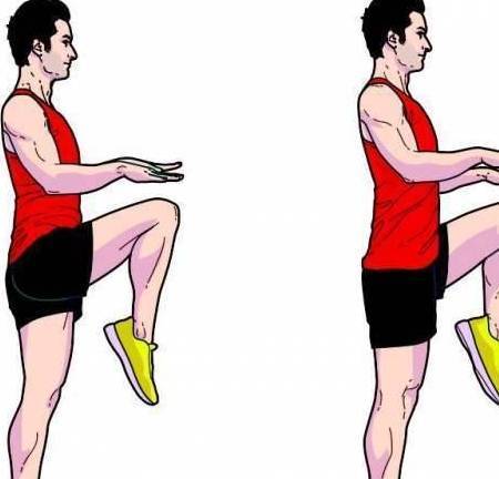 每天坚持高抬腿5分钟,6个好处自然来!想减肥的人,更值得一看_运动_锻炼_关节