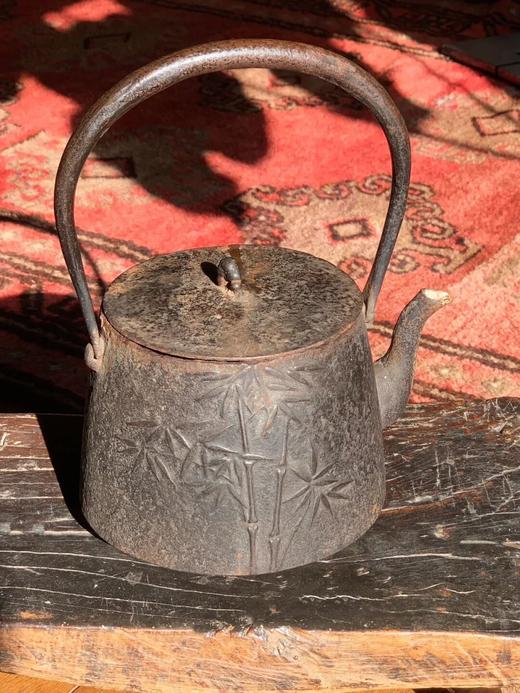 雅竹纹茶道提梁烧水铁壶，顺丰包邮 商品图12