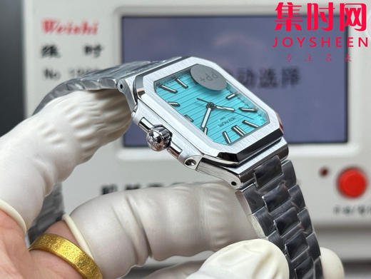 PP+百达翡丽 方形鹦鹉螺 新系列CUBITUS 5821男士腕表 蒂芙尼蓝 商品图6