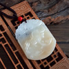 【天然正品】天然俄料细腻油润度佳牛气冲天平安无事牌青花糖料和田玉吊坠项链55.5*44.7*8.9MM(皆取最大值) 171225NJS63 商品缩略图2