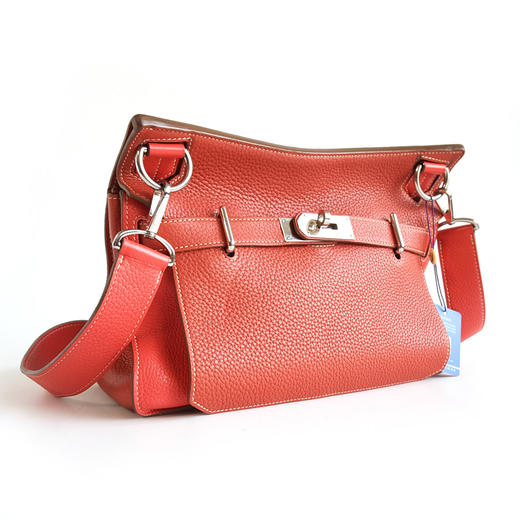 【95新】HERMES爱马仕Jypsiere吉普赛红粉拼色款Jypsiere吉普赛31单肩斜挎包女士 281225AK57 商品图1