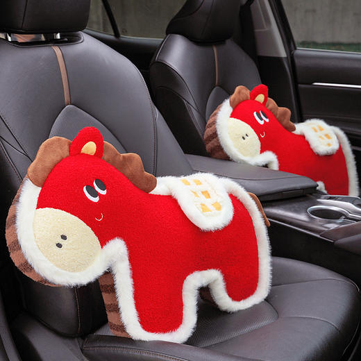 【品牌直发】加倍生活 国风福马异形毛绒玩偶抱枕 4色可选 马年限定系列 春节焕新季 商品图9