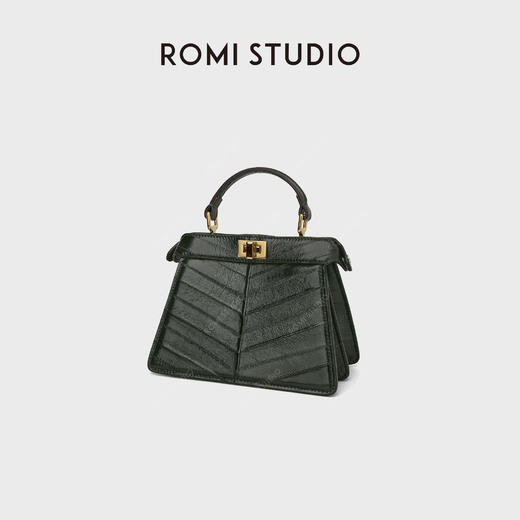 ROMI STUDIO首饰袋鳗鱼皮独特天然纹理植鞣托特包RWDLP32026 商品图1