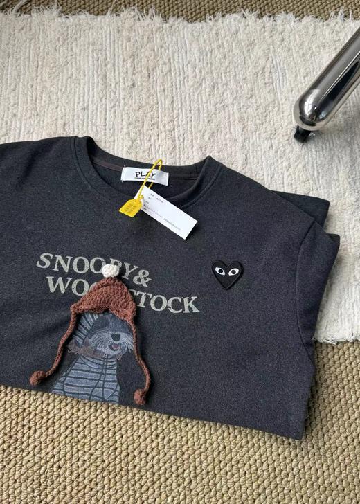 D123023简约休闲卡通立体装饰长袖上衣打底衫 商品图10