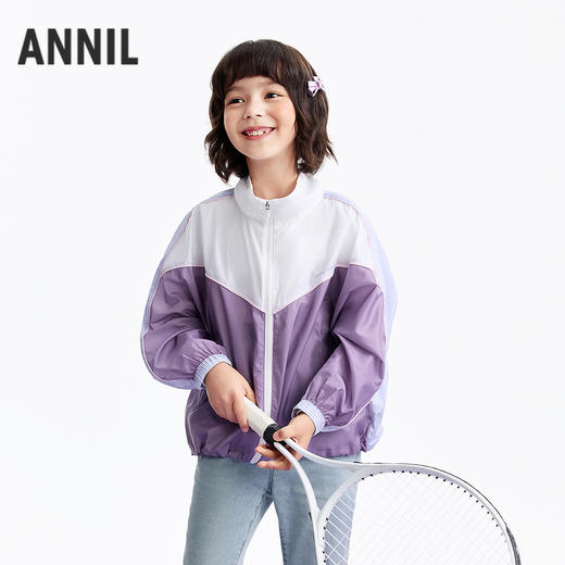 男女童夹克外套夏季新款安奈儿童装EM625522 商品图2