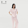 海棠丝韵』桑罗娃娃领睡衣套装桑蚕丝女短袖家居服可外穿 商品缩略图3