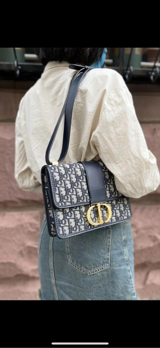 Dior 蒙田30 老花 中号 斜挎包 商品图3