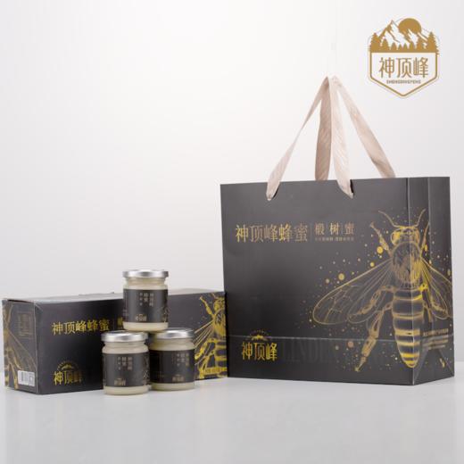 【黑龙江好物】黑蜂椴树蜂蜜礼盒 435g/盒 ，下单即赠一盒勺子山花蜜 商品图0