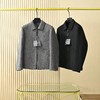 杰尼亚2025新款羊毛呢羽绒两件套男士短款夹克外套 商品缩略图0