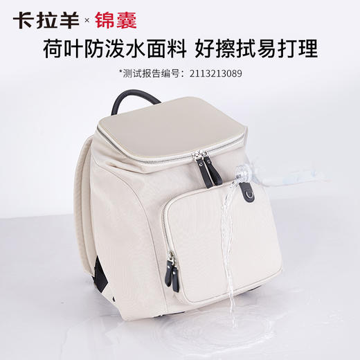 【通勤旅游必备】卡拉羊X锦囊COCO云朵防盗电脑双肩背包抑菌CN5495/L 商品图6