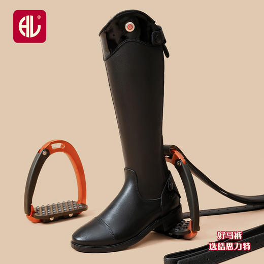 温莎骑士长筒马靴-HS-A015 商品图1