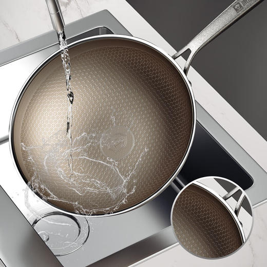 康巴赫“顶厨”钛蜂窝炒锅KGT-C32Q 商品图3