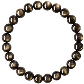 星屑玄穹·天然金曜石能量守护精品手串