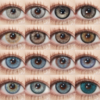【合集】MyukiCon混血虹膜 COS美瞳 月华玄烛/陨石风暴/雪豹/天使冰蓝/曼波胶囊/蓝眼泪/极地冰川/忧郁西葫芦/北海银滩/无畏琥珀 萨菲罗斯/疯狂动物城/原神 仿生虹膜芭比感 日常通勤色系 商品缩略图0