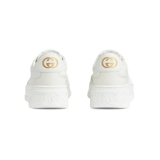【一】GUCCI 古驰 男士GG厚底运动鞋 白色 669582 AACV2 9048 商品图2