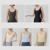 【限时秒】YOGACODE【火树银花系列】运动背心女固定式一体杯两穿吊带美背瑜伽背心DWB116006 商品缩略图2