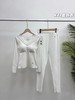 D123007冬季新款女士羊绒蚕丝发热衣套装免穿内衣 商品缩略图1