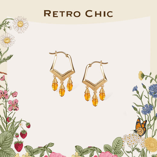 Garden of Eden 伊甸园系列 | 太阳花耳环 商品图0