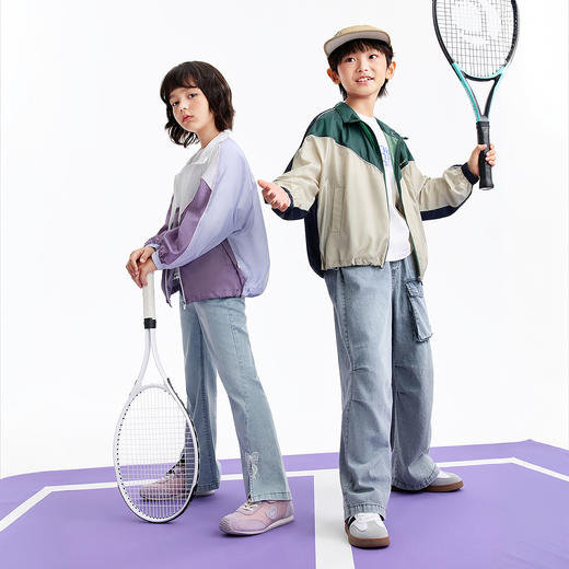 男女童夹克外套夏季新款安奈儿童装EM625522 商品图3