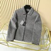 杰尼亚2025新款羊毛呢羽绒两件套男士短款夹克外套 商品缩略图2