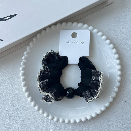 格纹毛边超柔皮筋-纪念日百货门店同款168643704 商品图4