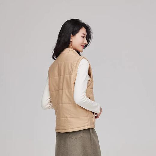 【男女同款棉马甲】100%棉，素道有机彩棉-男女款棉服，可水洗无袖保暖马甲（基地直发-申通包邮），来自敦煌，品牌：素道【合作生产，公平贸易】 商品图8