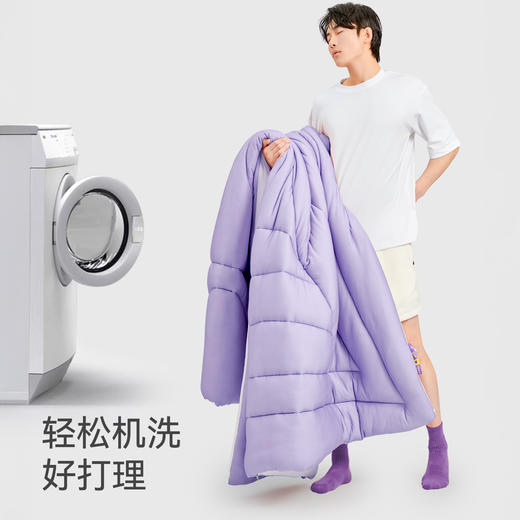 巨暖和！轻软蓬，赛鹅绒！恒源祥 新款云朵秋冬被 比鹅绒更柔软更温暖 绗缝花色（单被子） 商品图4