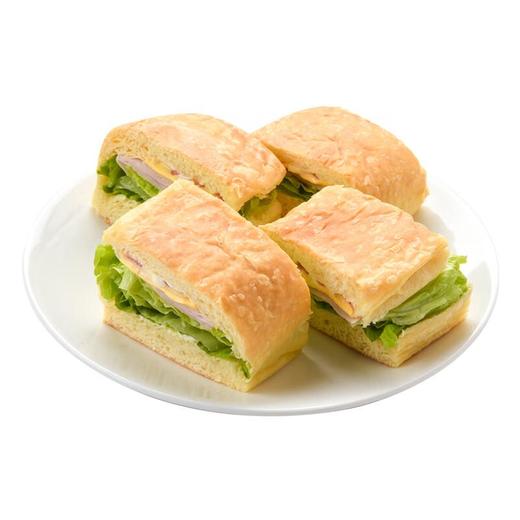 芝士火腿鲜蔬丹麦包三明治 180g/盒 商品图2