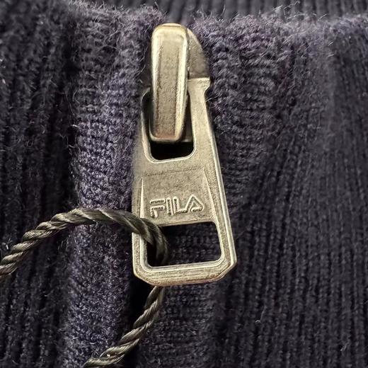 D123018秋冬季新款女子修身拼色拉链开衫外套编织衫毛衣 商品图8