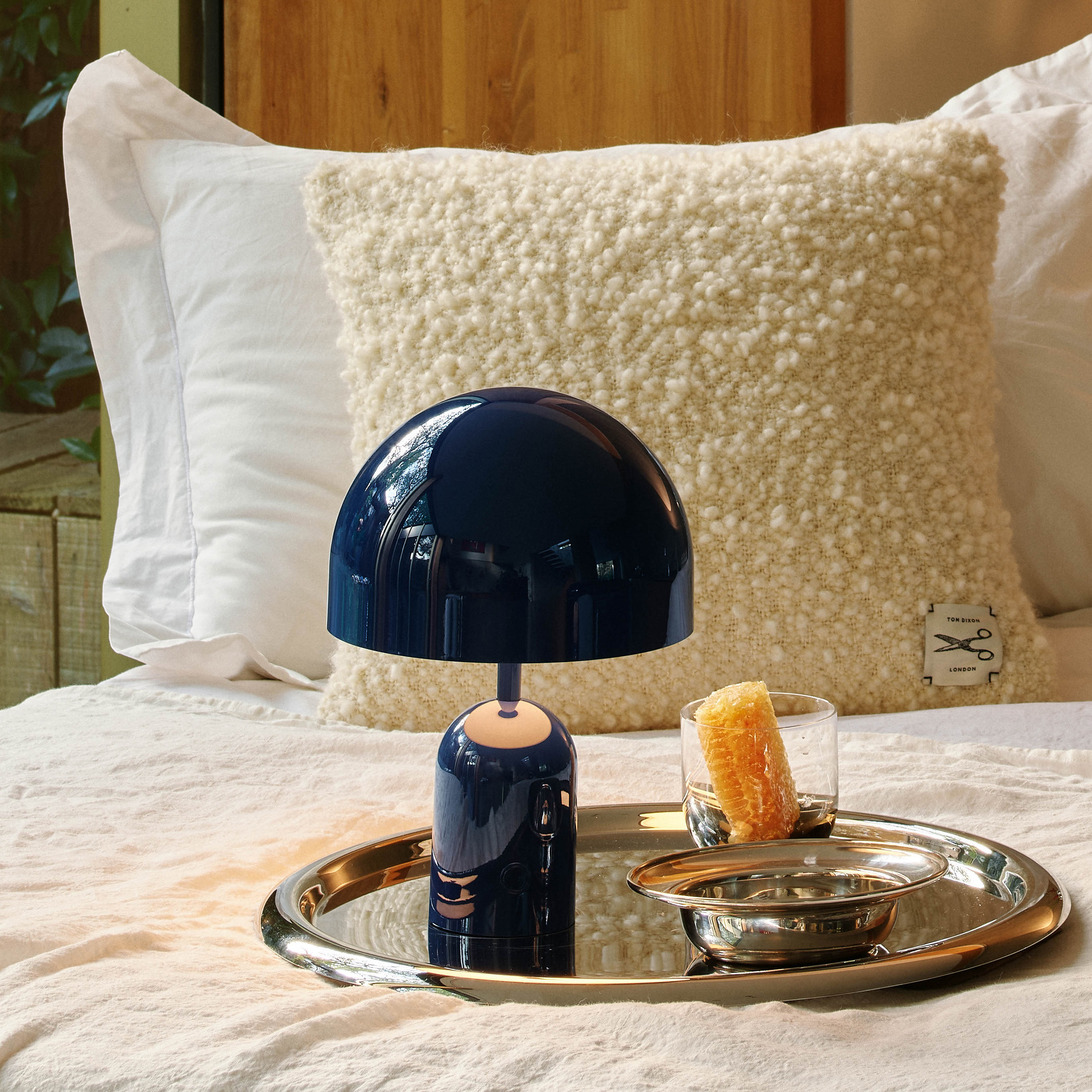 【Tom Dixon】Bell可移式LED通用灯具(靛蓝色)