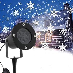 美国 户外防水LED雪花灯景观灯 氛围灯具装饰  节日派对灯