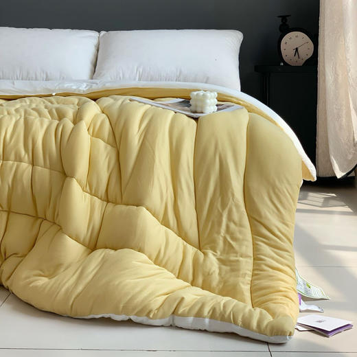 巨暖和！轻软蓬，赛鹅绒！恒源祥 新款云朵秋冬被 比鹅绒更柔软更温暖 绗缝花色（单被子） 商品图12