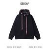 26WY01SDSA男士秋冬新款痞帅男装美式高街撞色抽绳连帽卫衣百搭舒适上衣 商品缩略图1