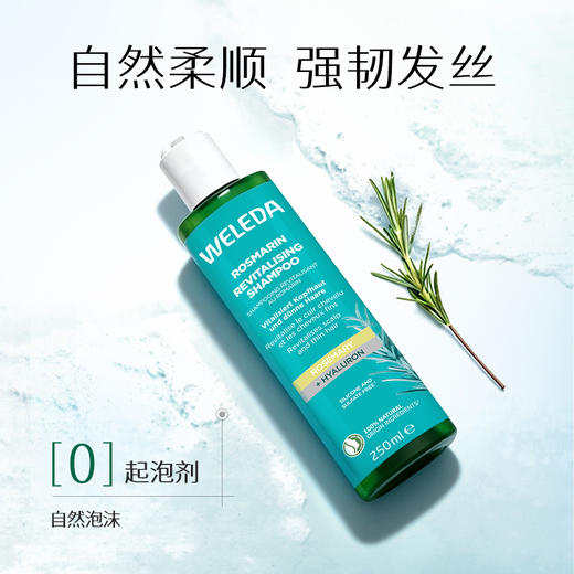 WELEDA维蕾德迷迭香洗发水控油去屑滋润保湿250ml 商品图2