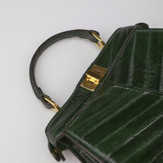 ROMI STUDIO首饰袋鳗鱼皮独特天然纹理植鞣托特包RWDLP32026 商品图3