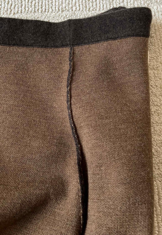 1230-1 原价1K+ 不计成本清 渠道圆正 小禾羊 绒羊毛 重磅紧密纺 加厚直筒裤 阔腿裤 商品图14