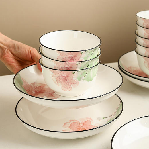 芙蓉赋餐具28件套 商品图8