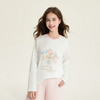笛莎Deesha 童装女童T恤2026春新款信语花朵长袖T恤 商品缩略图0