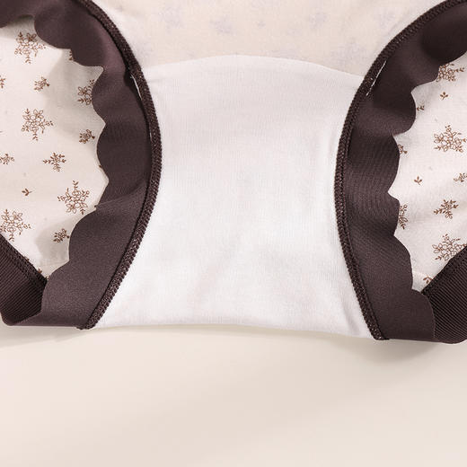 美奈川三条盒装女内裤(深咖+浅咖+粉底液)DK07357 商品图9