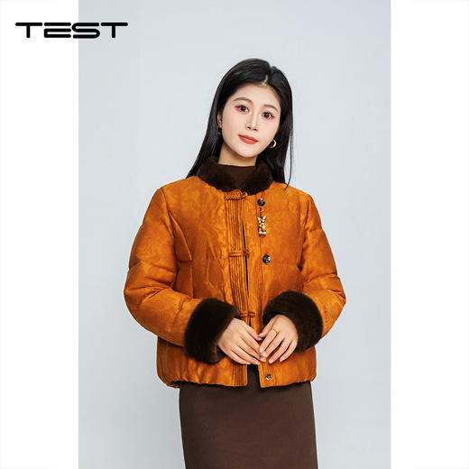 冬上新国风气质优雅时尚保暖羽绒服2254209 商品图1